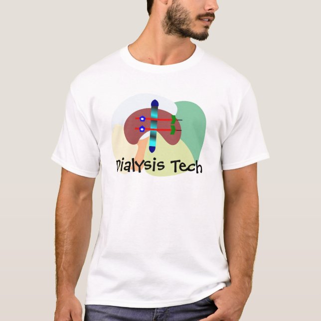 T-shirts Tecnologia da diálise/presentes da (Frente)