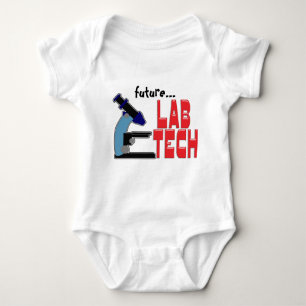 T-shirts TECNOLOGIA do LABORATÓRIO com MICROSCÓPIO