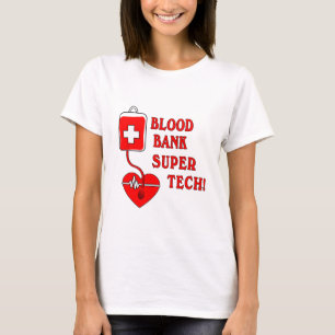 T-SHIRTS TECNOLOGIA SUPER DO BANCO DE SANGUE