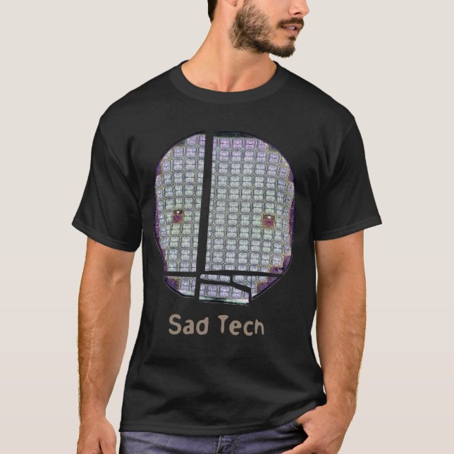 T-shirts Tecnologia triste (Frente)