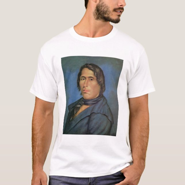 T-shirts Tecumseh (1768-1813) (óleo em canvas) (Frente)