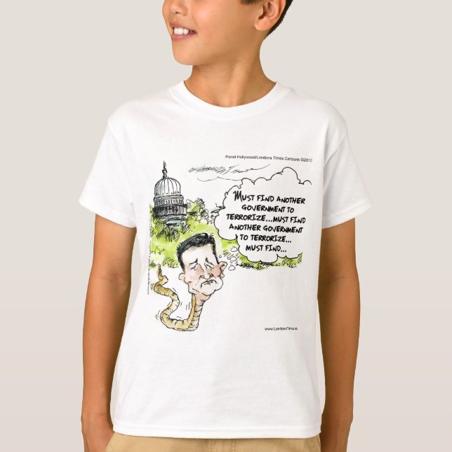 T-shirts Ted Cruz Escapa do Congresso de Forma Engraçada (Frente)