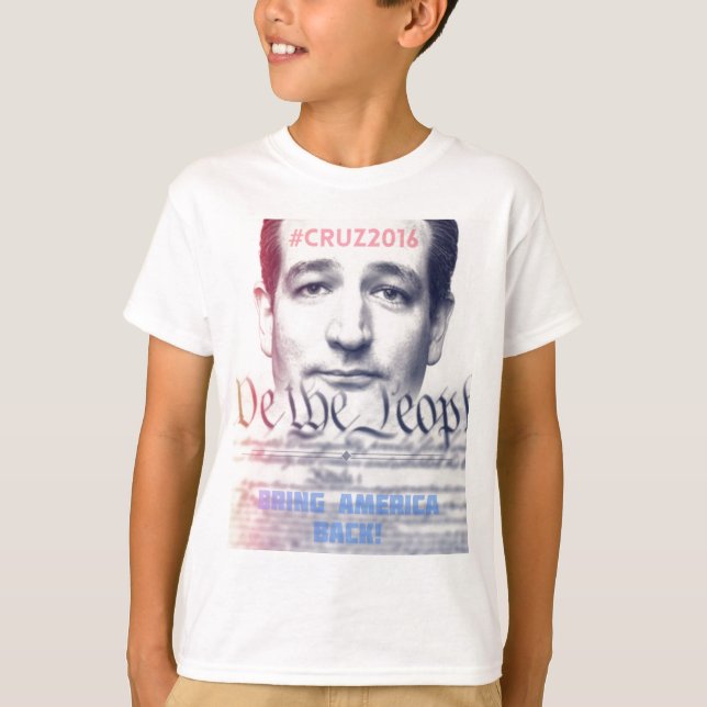 T-shirts Ted Cruz - nós as pessoas (Frente)