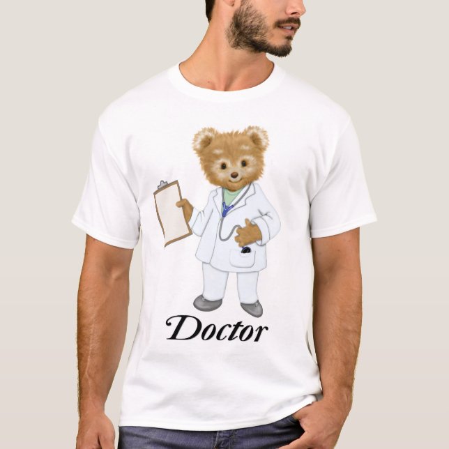 T-shirts Teddy Bear Doctor (Frente)