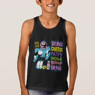 T-shirts Teen Titans Go!   Cyborg Burger Rap