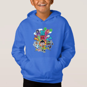 T-shirts Teen Titans Go!   Gráfico de Seta de Equipe