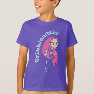 T-shirts Teen Titans Go!   Incêndio "Cribblenibbits!"
