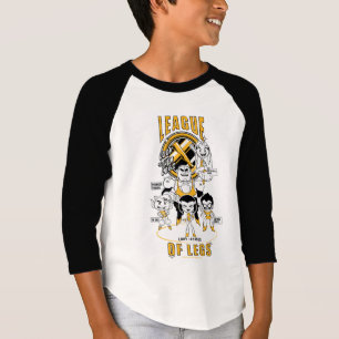 T-shirts Teen Titans Go! Liga das Pernas