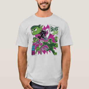 T-shirts Teen Titans Go! Manchas de animais