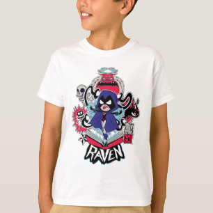 T-shirts Teen Titans Go!   Raven Demonic Powers Graphic