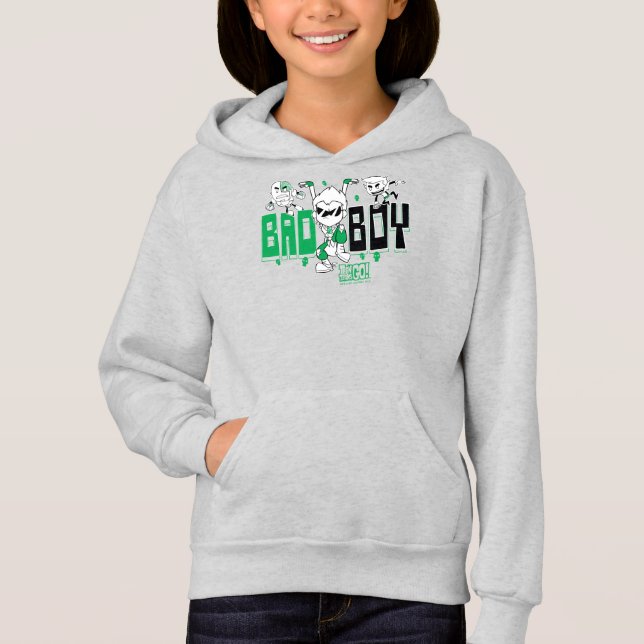 T-shirts Teen Titans Go! | Robin, Cyborg e BB "Bad Boy" (Frente)