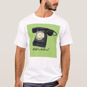 T-shirts Telefone da velha escola