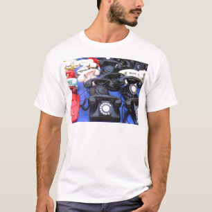 T-shirts Telefone giratório