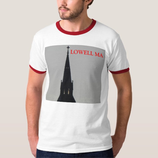 T-SHIRTS TELHADOS DE LOWELL (Frente)