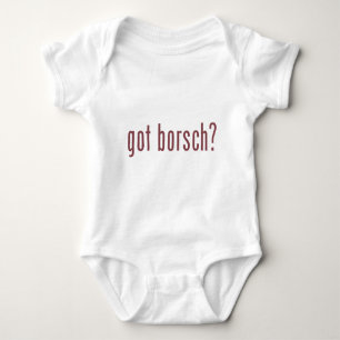 T-shirts tem borsch?