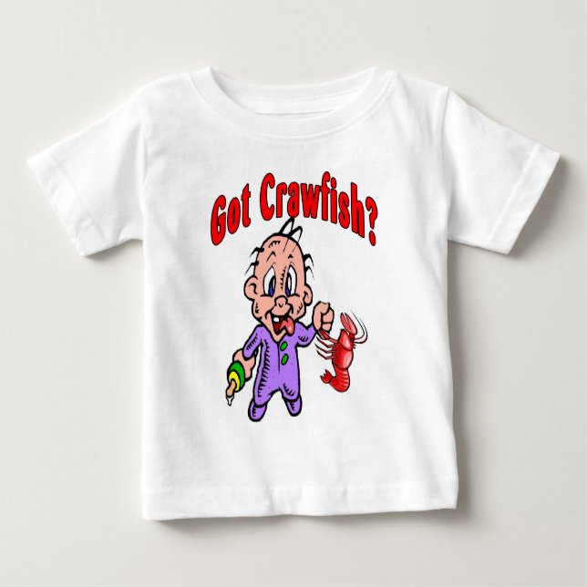 T-shirts Tem Crawfish Baby? (Frente)