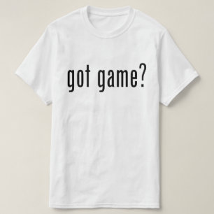 T-shirts tem jogo?