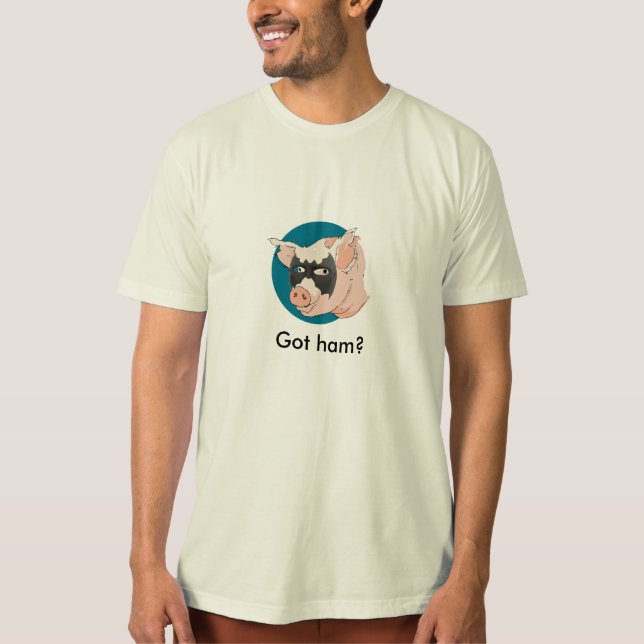 T-shirts Tem presunto? (Frente)
