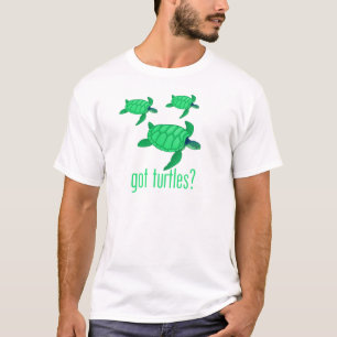 T-shirts Tem Tartarugas?
