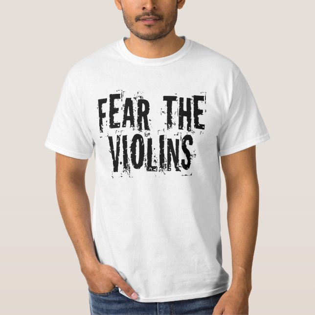 T-shirts Tema os violinos (Frente)
