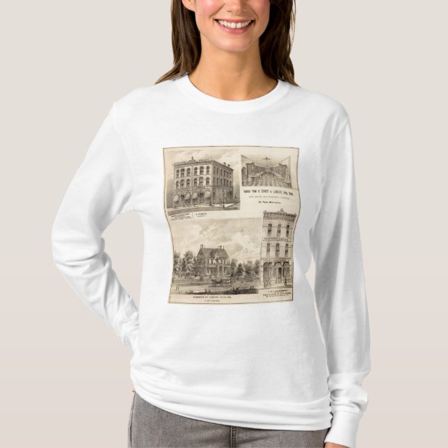 T-shirts Temme e Schnittger, fabricantes, Minnesota (Frente)