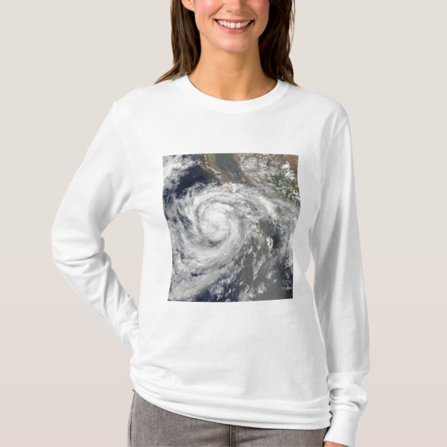 T-shirts Tempestade tropical Emilia (Frente)