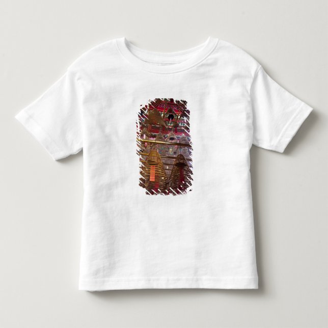 T-shirts Templo Budista Man Mo de Hong Kong (Frente)