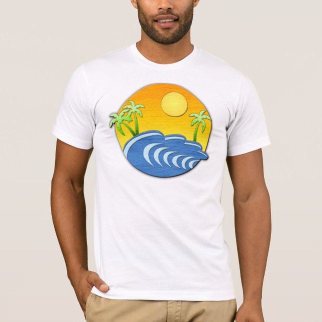T-shirts Tempo da ilha (Frente)