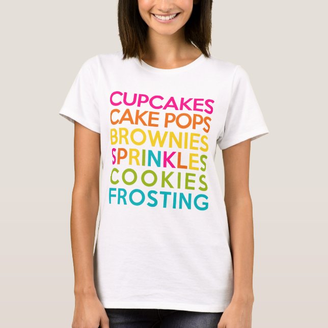 T-shirts Tempo da sobremesa (Frente)
