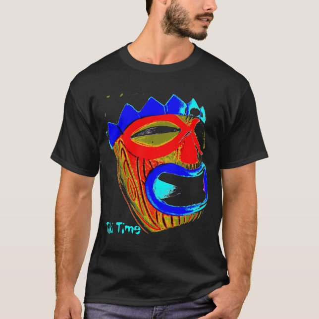T-shirts Tempo de Tiki (Frente)