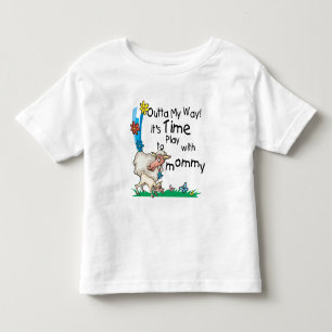 T-shirts Tempo para jogar com a Mamãe2
