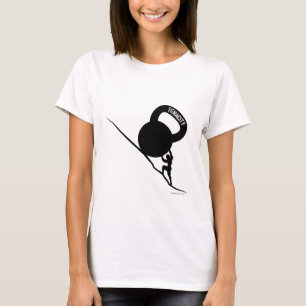 T-shirts Tenacidade de Sisyphus KettleBell