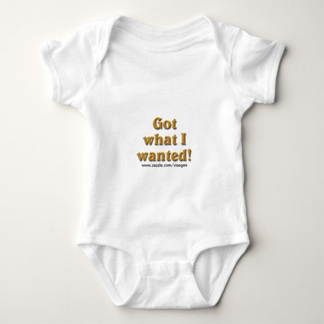 T-shirts Tenho o que eu queria (Frente)