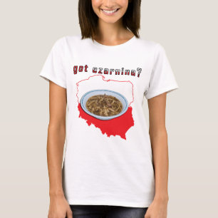 T-shirts Tenho um mapa polonês cznina