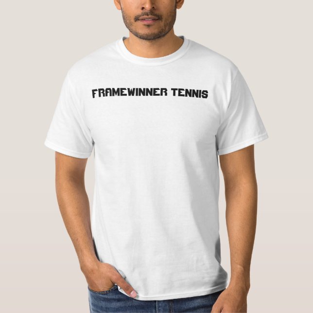 T-shirts Tênis de FrameWinner (Frente)