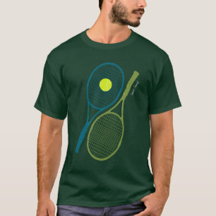 T-shirts tênis player personalizado/tennista