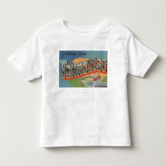 T-shirts Tennessee (cena do Riverboat) (Frente)