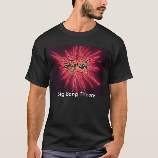 T-shirts Teoria de Big Bang (Frente)