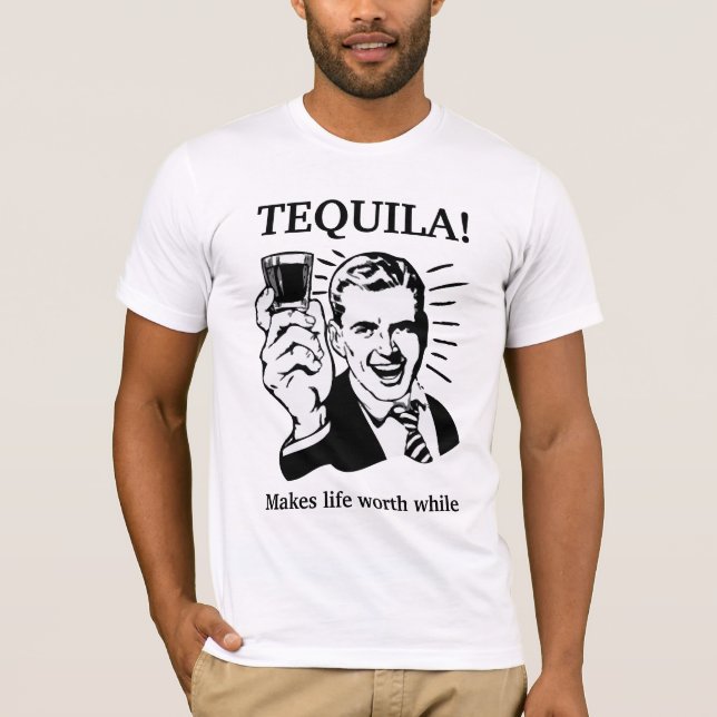 T-shirts TEQUILA! Homens (Frente)