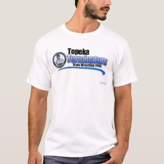 T-shirts terminais do camisa-topeka da luta
