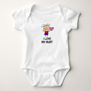 T-shirts Terno do corpo do bebê do sobrinho
