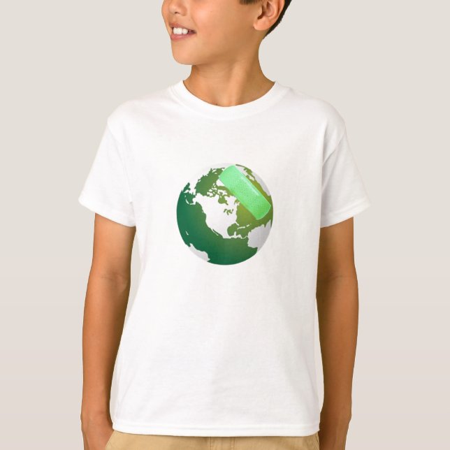 T-shirts Terra Bandida Verde (Frente)