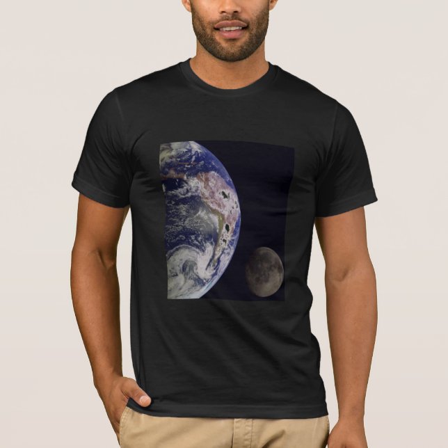 T-shirts Terra e lua (Frente)