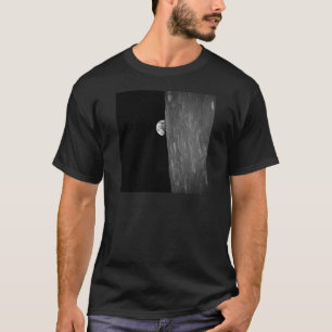 T-shirts "Terra-Elevação," primeira foto desta do espaço