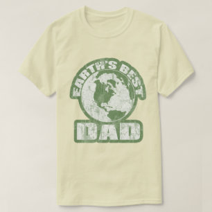 T-shirts Terra Melhor Pai Verde