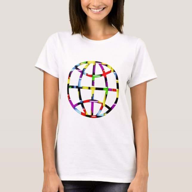 T-shirts terra mosaica (Frente)