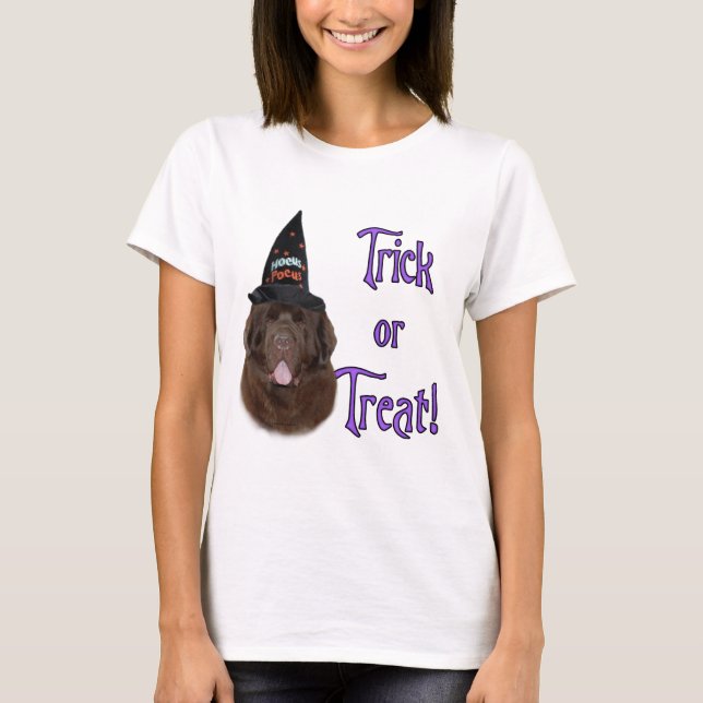 T-shirts Terra Nova (marrom) Truque (Frente)