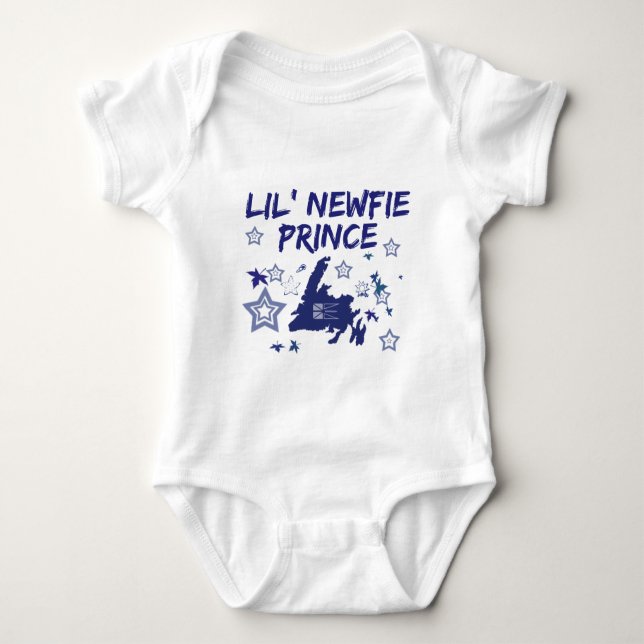 T-shirts Terra Nova Tee Lil Newfie Prince Newfound (Frente)