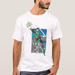 T-shirts Terras verdes da lanterna na cidade