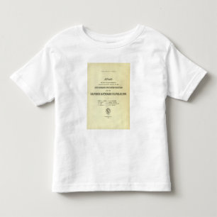T-shirts Terremoto de Califórnia do atlas do frontispício